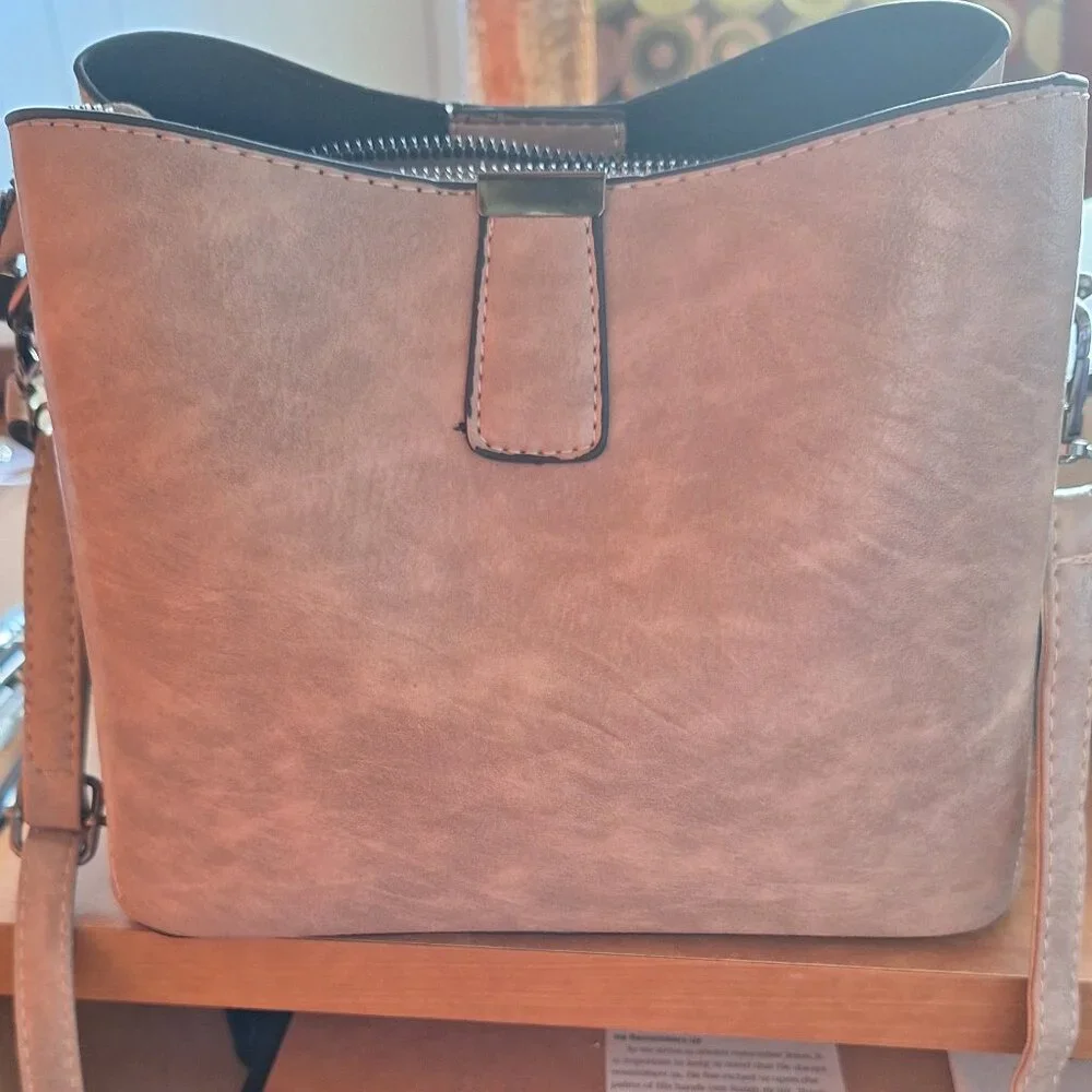 Vegan Leather Handbag - Picture 3 of 10